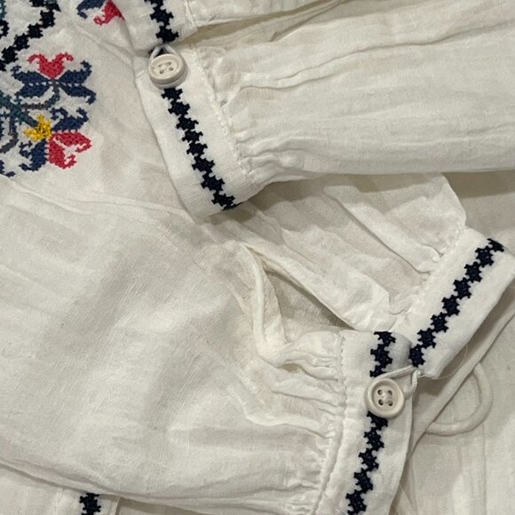 Gap Dreamwell Embroidered Duster Cover Up, XS/S - Picture 10 of 12